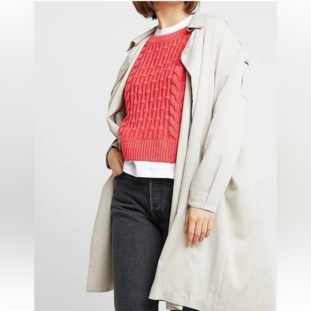 Abercrombie & Fitch Cable Knit Sweater - Picture 9 of 15